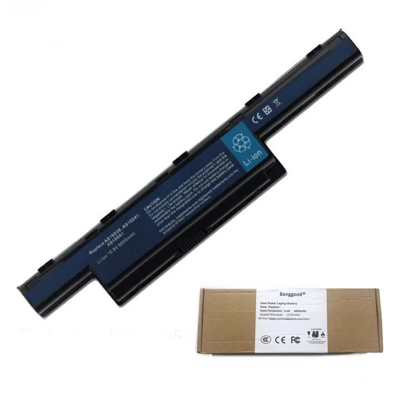 

11.1V 6600mAh Laptop Battery for Acer AS10D31 AS10D51 AS10D81 AS10D61 AS10D41 AS10D71 4741 4750G 5742G 5552G 5742 5750G 5741G