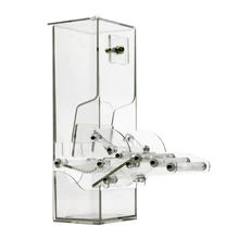 Автоматическая кормушка для птиц 1 шт., кормушка для корма для птиц, кормушки для голубей, попугаев, Starling, устройства для кормления домашних животных Автоматическая кормушка для птиц 1 шт., кормушка для корма для птиц, кормушки для голубей, попугаев, Starling, устройства для кормления домашних животных