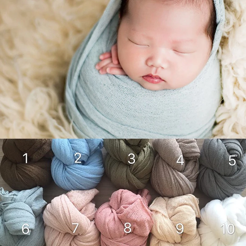 40*160 cm Wrap Newborn Photography Props Baby Photo Shoot Accessories