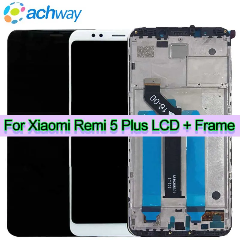 Новинка активно-матричные ОСИД для Xiaomi Redmi 5 Plus ЖК дисплей сенсорный экран
