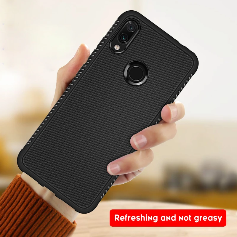 

Luxury Silicone TPU Case For Xiaomi Redmi 6 Pro 6A 5 Plus Note 5 6 7 Pro Heat Dissipation Slim Cover Coque on the Redmi Note 7 5