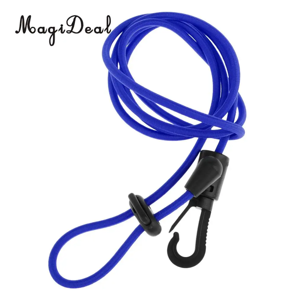 Perfeclan Elastic Safety Kayak Boat Paddle Leash Fishing Rod Cord Bungee Rope for Diving Fishing Boat Sailing Equipment
