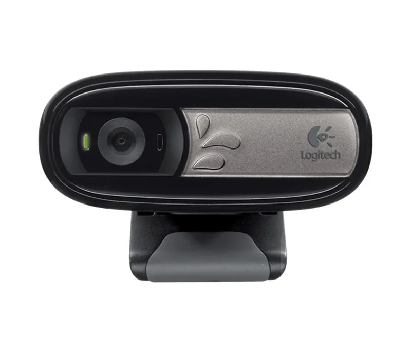 

Logitech C170 Original Webcam with Microphone USB Web Cam Camera HD Plug-and-Play, for PC Notebook Laptop Tablet TV BOX