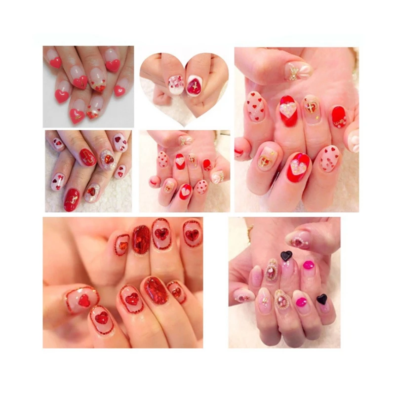 12 цветов/партия Блестящий под блески для дизайна ногтей Блестки Красный Розовый Фиолетовый кончик для ногтей Пыль порошок маникюр Дизайн ногтей украшения