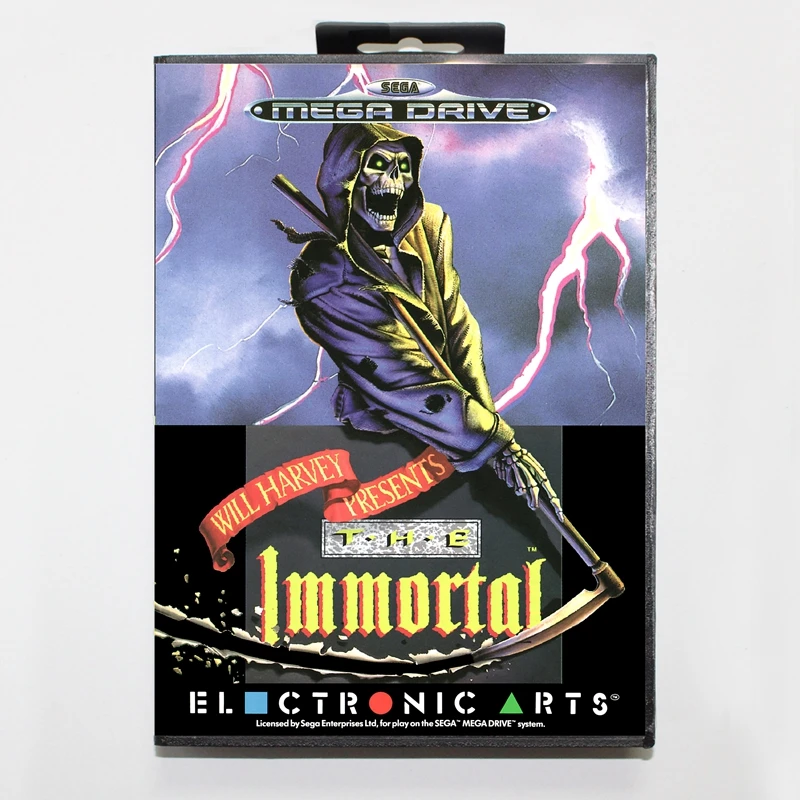 

Sega MD games card - Immortal with box for Sega MegaDrive Video Game Console 16 bit MD card