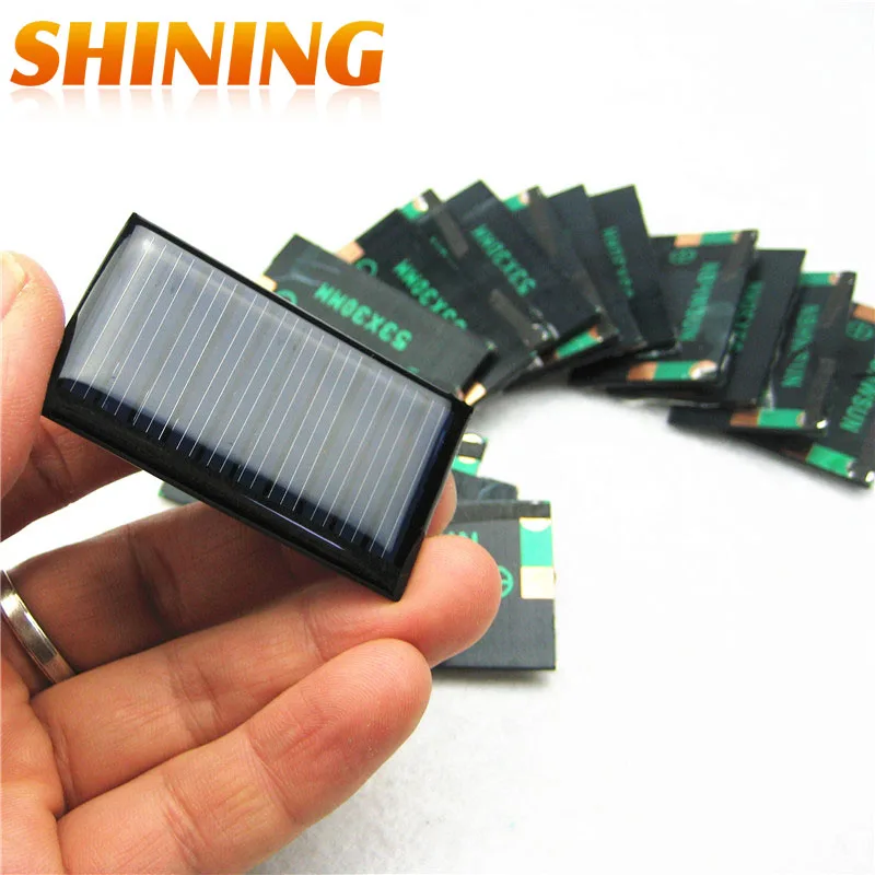 10pcs Lot 5v 30ma 0 15w Mini Small Solar Cells Panel Module Solar Cells Panel Module