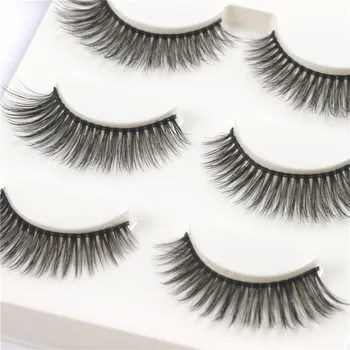 

HBZGTLAD 3d False Eyelashes Handmade Faux Mink Lashes Charming Long / Messy /Thick /Cross Lashes Women Makeup & Beauty