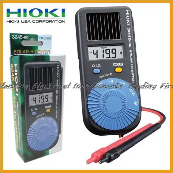 Быстрое прибытие HIOKI 3245-60 FMI цифровой HiTESTER Солнечный мультиметр карманный