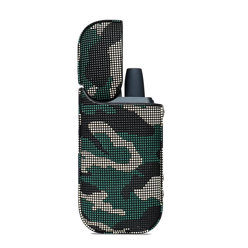 Модный 4 цвета для IQOS Camo кожаный чехол для IQOS 2,4 Plus II III Универсальный Полный защитный чехол рукав - Цвет: A