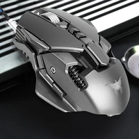 הנייד המשחקים FELYBY Usb Wired המשחקים הנייד עכבר מקצועי עכבר מחשב גיימר 3200DPI 6 לחצנים LED עכברים אופטיים עבור PC CW50 (5)