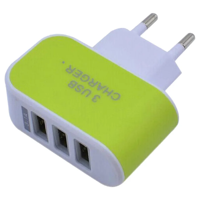 

Tripping 3.1A USB charger AC adapter/ charger/ EU plug green #8