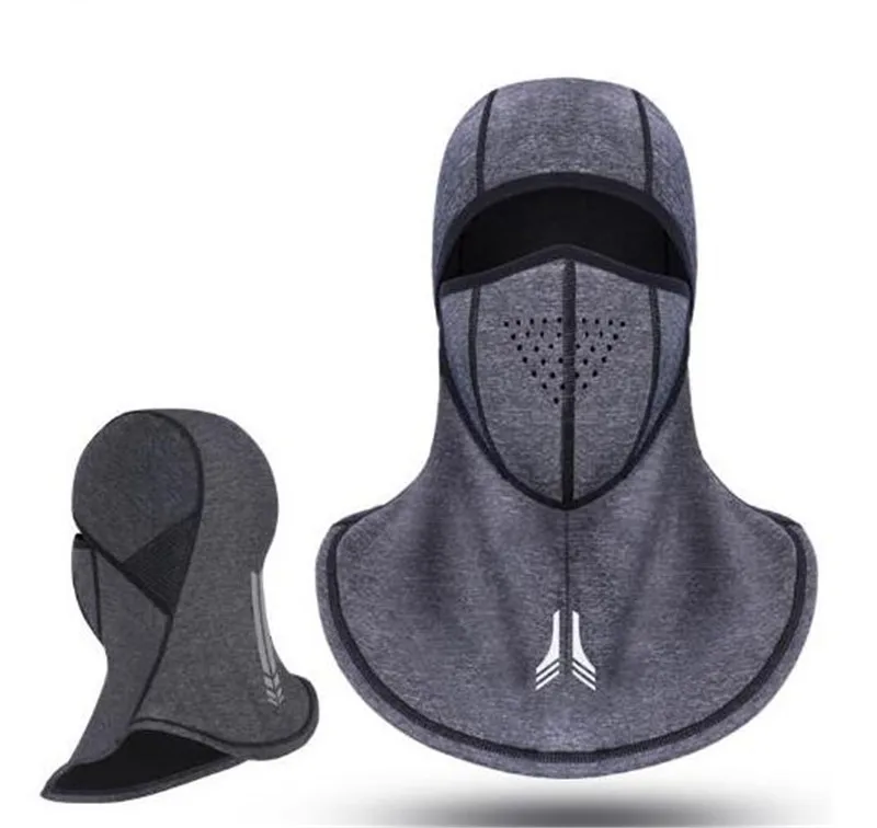 

Winter Motorcycle Face Mask Thermal Balaclava Moto Headwear Windproof Warm Face Masks Neck Lycra Fleece Scarfs Ski Headgear