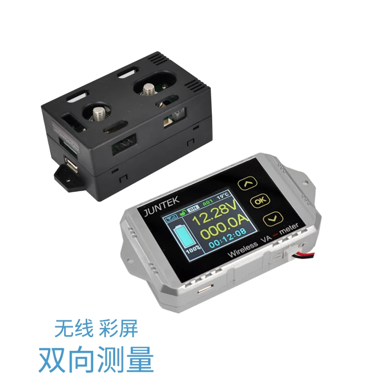 

Wireless Color Display Multi Display DC Digital Display Voltage Ammeter Power Meter Battery Capacity Table