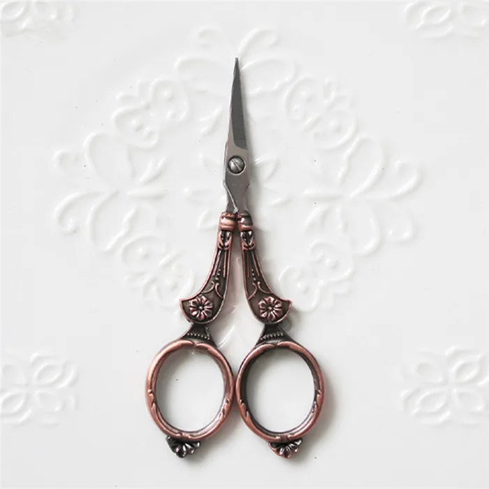 Professional European Vintage Sewing Kit Scissors Thimble Needle Case DIY Sewing Tools for Embroidery Cross Stitch Crewel Craft (4)