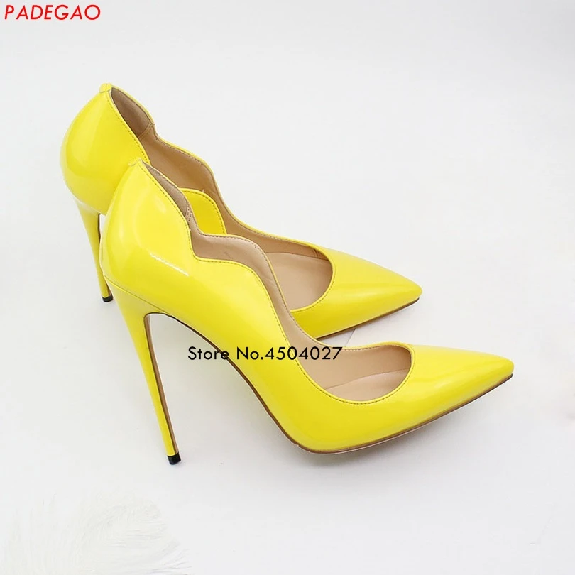 sexy yellow shoes