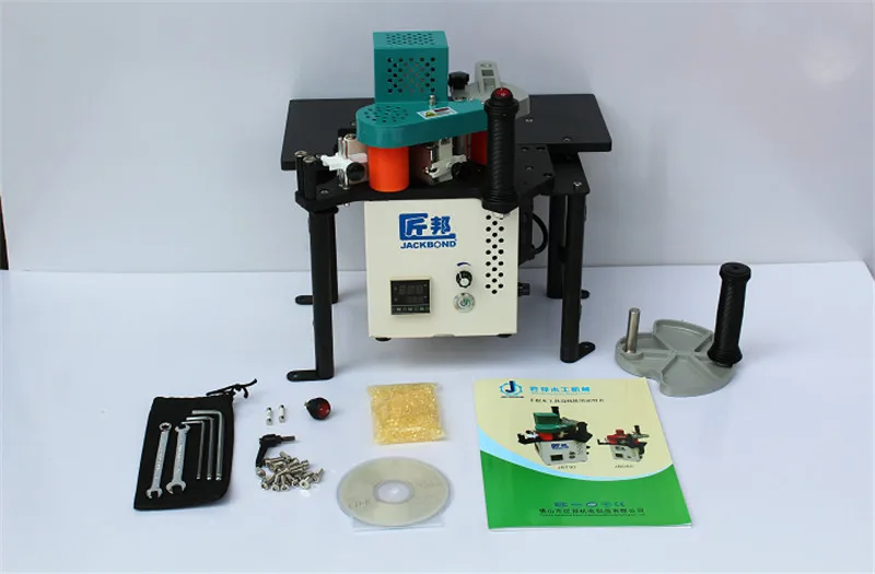 

JBT90 Portable Pvc Edge Banding Machine Woodworking Machinery Edge With Gift Trimming Machine And end Cutting Machine