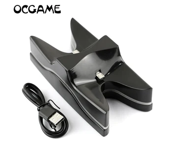 

OCGAME high quality UFO Design LED Dual Charger Station Fast Charging Stand Dock for PS4 Controller