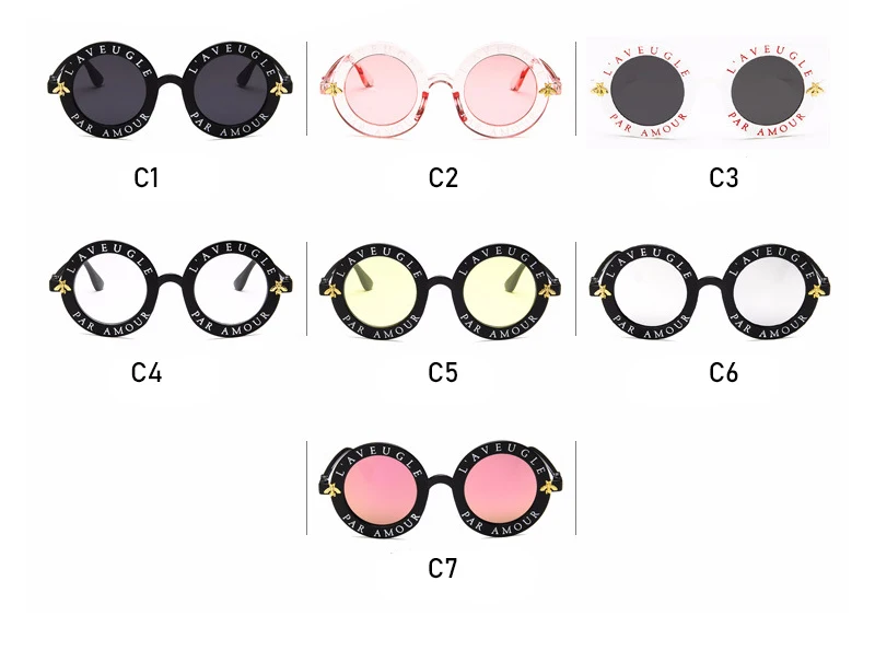 HAPTRON, Ретро стиль, буквы, круглые солнцезащитные очки, мужские, женские, брендовые, черные, белые, оттенки, солнцезащитные очки, UV400, oculos, прозрачные, розовые очки