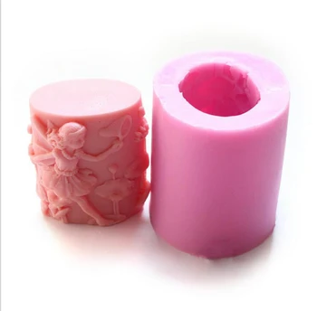 

3D Handmade Soap Mold Candle Mould Silicone Fondant Mold For Candles Cake Chocolate Candy Baking Tool