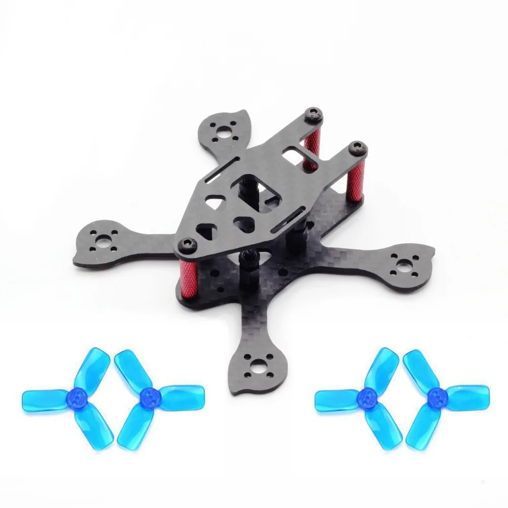 

Tiny IX2 90mm 90 Micro FPV Racing Frame Kit Compatible with 1104 / 1103 Brushless Motor 2030 Propeller for Mini Drone