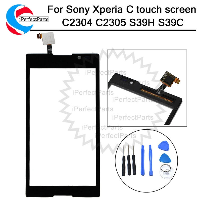 Сенсорный экран S39H 5 0 дюйма для Sony Xperia C C2304 C2305 S39C дигитайзер переднее стекло