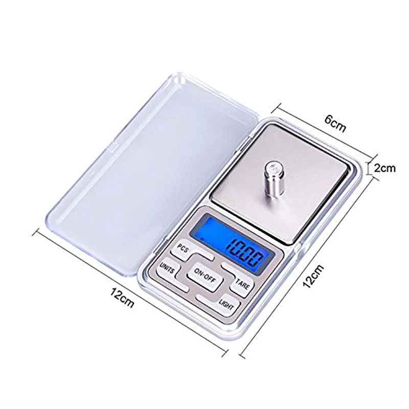 Цифровые карманные мини весы PROSTOEMER 200 г/500 г x 0 01 точные золотые и серебряные