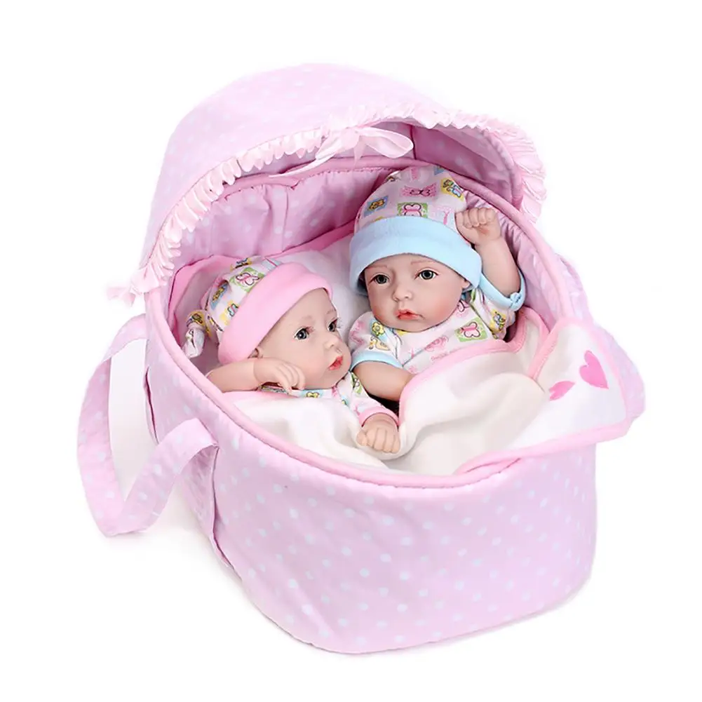 

New 40cm Handmade Lifelike Newborn Baby Doll Imitation Vinyl Silicone Reborn Toy