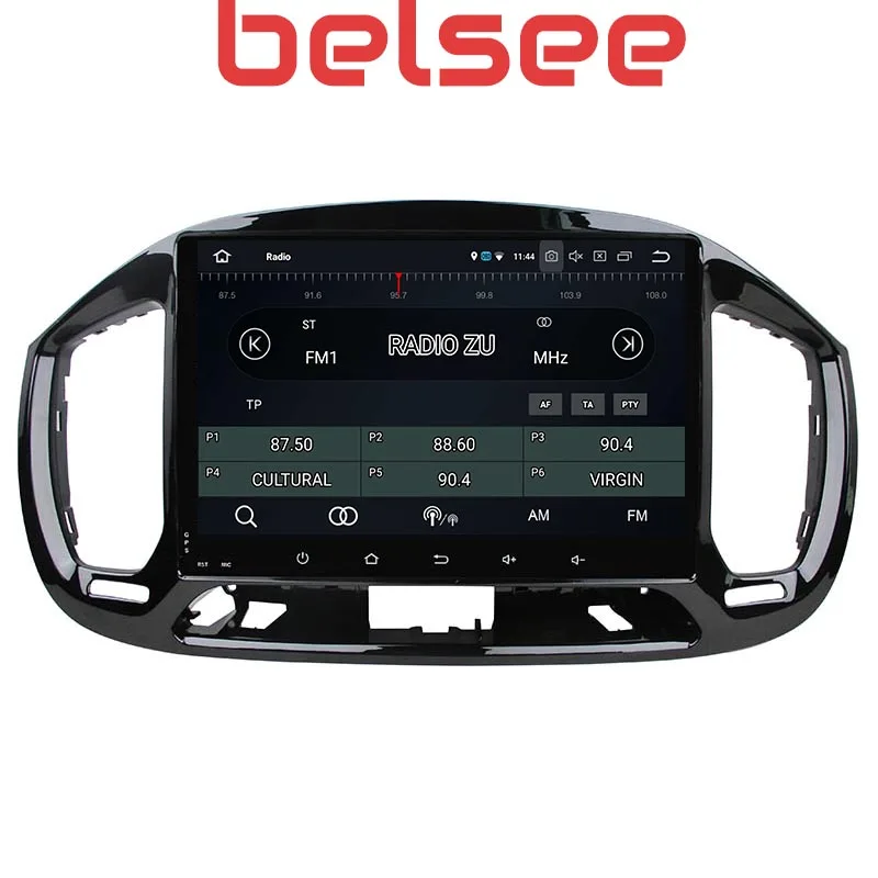  Belsee 10.1 Touch Screen Android 9.0 Autoradio Stereo Car Head Unit for Fiat Uno 2014 GPS Navigatio