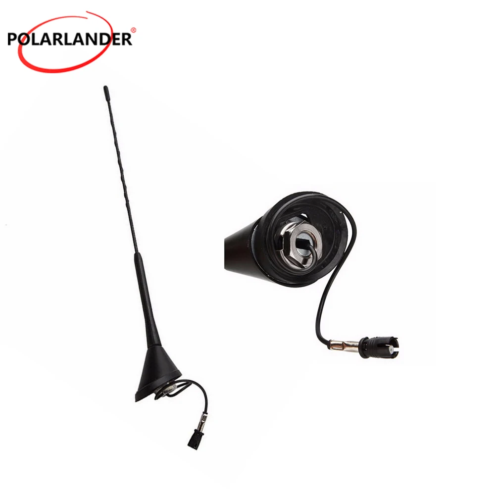 Auto Replacement Parts AM/FM Aerial 16" Roof Mast Radio Whip Aerial