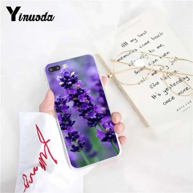 New art watercolor romantic lavender flowers
