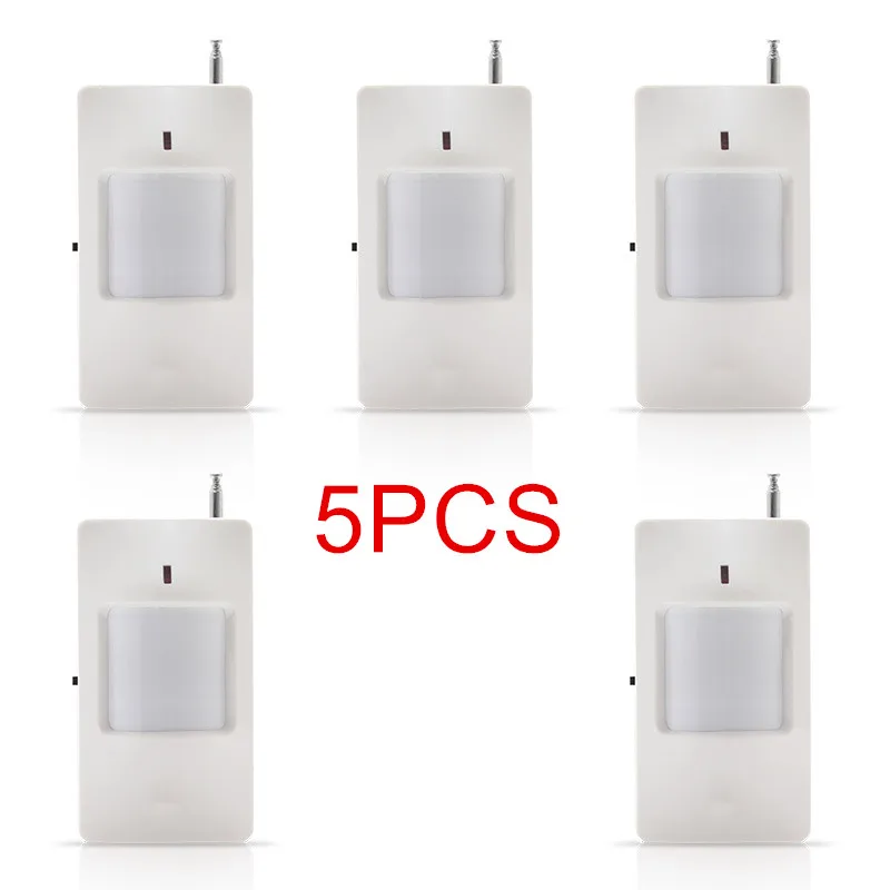 5pcs/lot 433Mhz Chip1527 Wireless PIR Motion Sensor Infrared Detector
