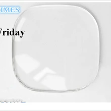 1 шт. квадратная/круглая Замена минерального стекла для 7 пятничных часов с Bluelight