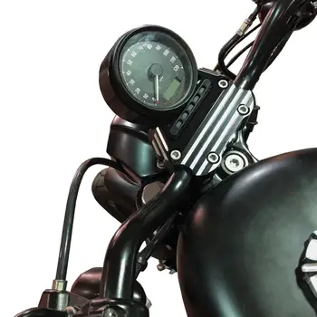 

Motorcycle Aluminum Instrument Bracket Speedometer Relocation Mount Bracket For Harley Sportster XL883 Custom Low 1200