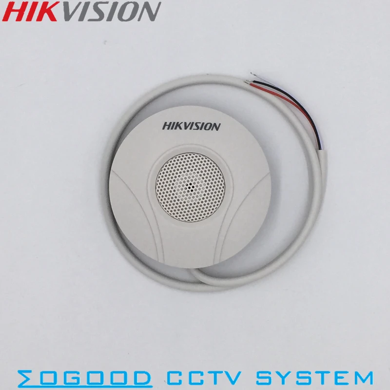 Hikvision DS-2FP2020-A микрофон для CCTV IP камера Запись голоса качество звука ясно без шума