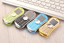 50pcs Mini English version 2G LED hand Fidget spinner phone metal 9cm 2 Sim card kids