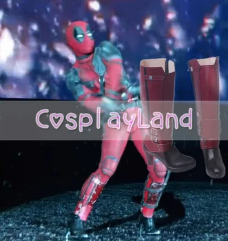 

Deadpool 2 Copycat Vanessa Geraldine Carlysle Cosplay Shoes Boots Party Cosplay Show Shoes Custom Made for Adult Women Shoes