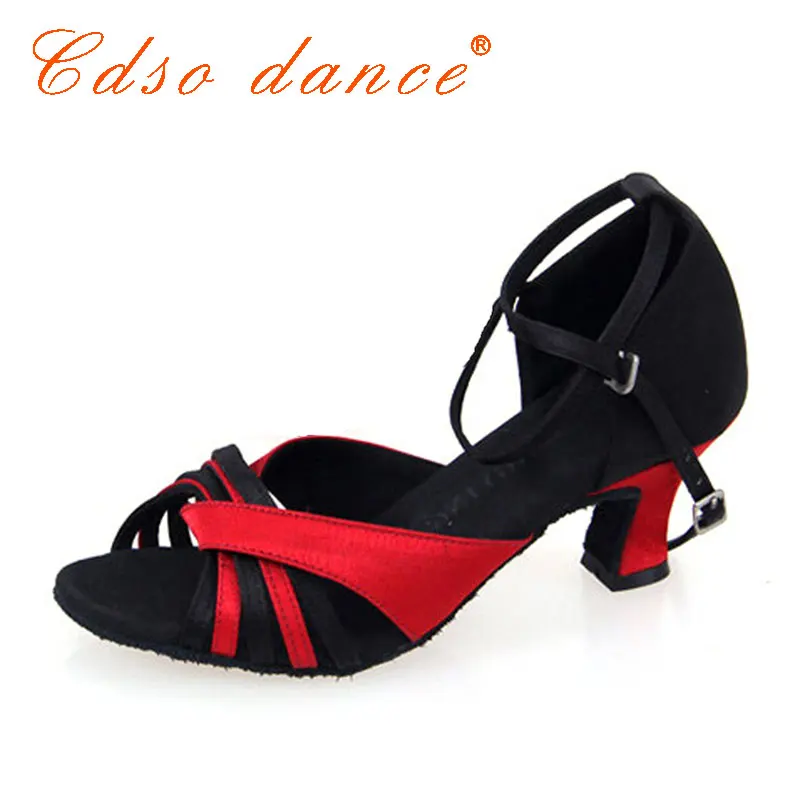 Cdso танцевальные брендовые черные атласные туфли для латинских танцев женские туфли со стразами для танцев вечерние туфли для бальных танцев