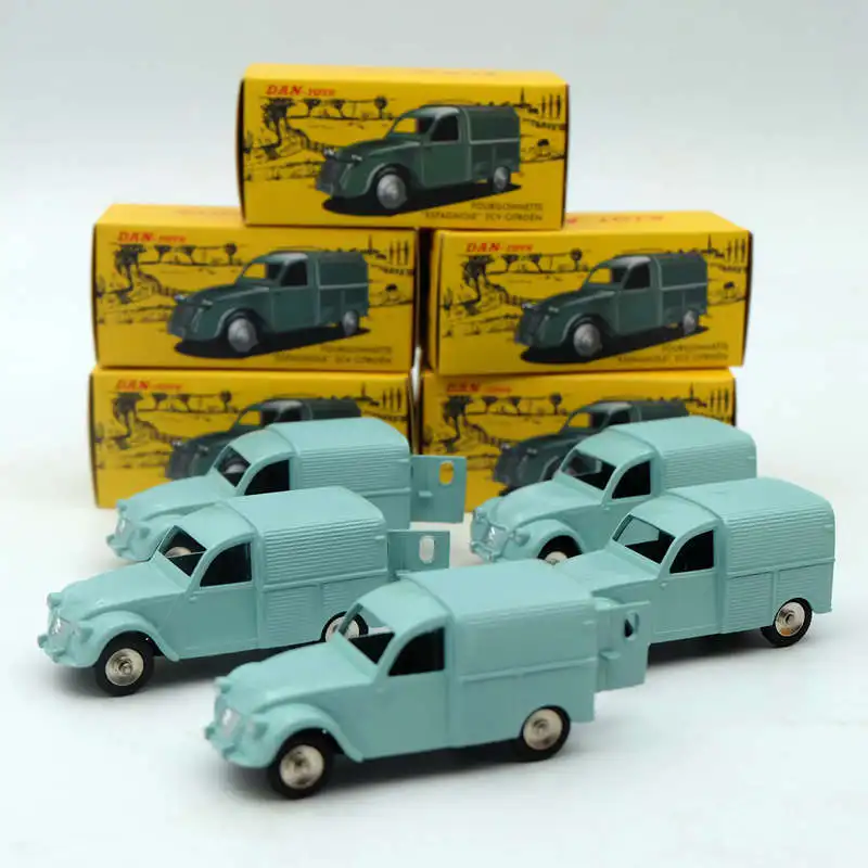 1:43 CIJ Atlas DAN 019/021 Citroen 2CV литье под давлением модели автомобилей коллекция хобби ограниченное издание - Цвет: 5pcs DAN 021