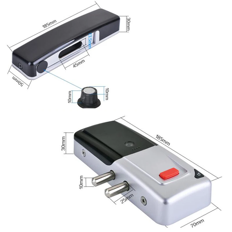 New Wireless Electric Door Lock Mortise Lock  (11)