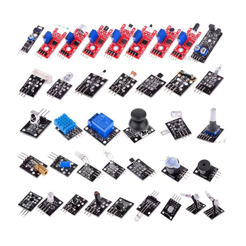 37 In 1 Sensor Kit For Arduino Starter Learning Suit IoT Temperature ...
