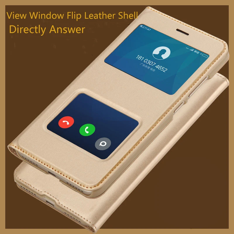 Coque For Case On Xiaomi Redmi 5a Cases Xiomi 5A Cover Ksiomi Xaomi Shockproof Flip Leather View Window Black Luxury 5.0 | Мобильные