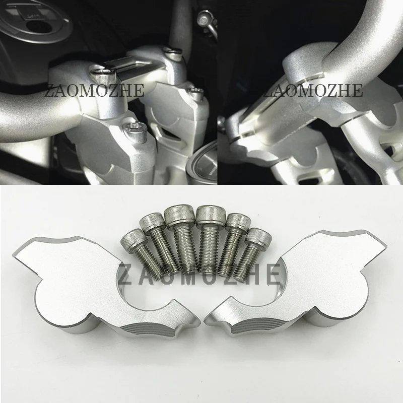 

Motorcycle Handlebar Riser Up 28mm Movers Back 25mm Bracket Kit For BMW R1200 R Nine T 2014 2015 2016 2017