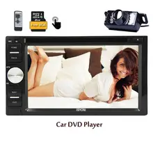 free camera two 2 Din Autoradio Bluetooth in Dash GPS Navigation Stereo Moniceiver FM/RDS radio Car DVD Player+Remote Control