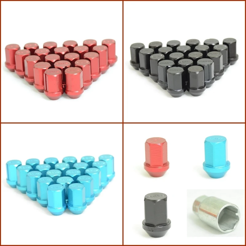 Matrix Racing Wheel Nuts / Wheel Screws Anti theft Lock Nuts Lug Nuts