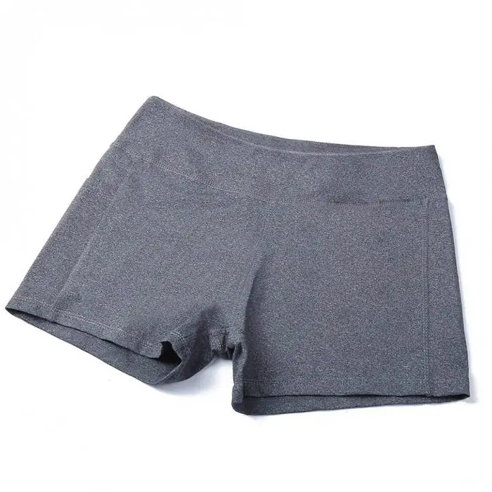 Women Yoga Shorts Solid Color Running Sweatpants Pilates Dancing Fitness Shorts&T8