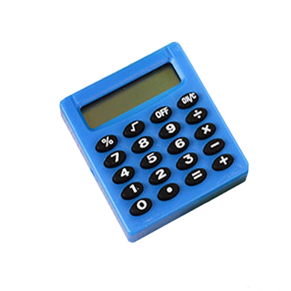 Мини портативный карманный 8 цифр электронный студенческий калькулятор школьные принадлежности монета калькулятор на батареях