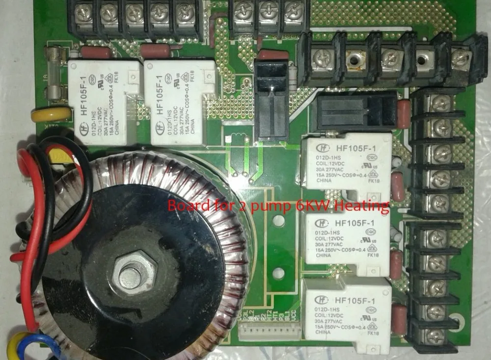 Board for 2 pump 6KW Heating  1227002