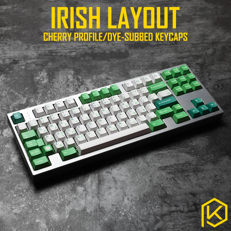 Cherry profile dye sub keycap conjunto grosso