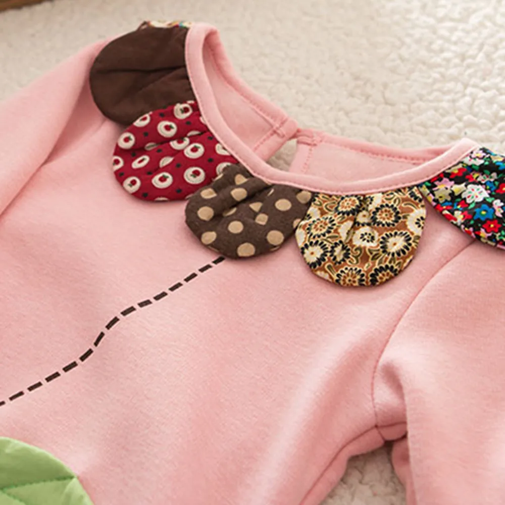 Muqgew свитера для детей Дети Обувь для девочек Обувь для мальчиков с цветочным рисунком Топы; рубашка с длинными рукавами пуловер Одежда осень-зима Рубашки для мальчиков