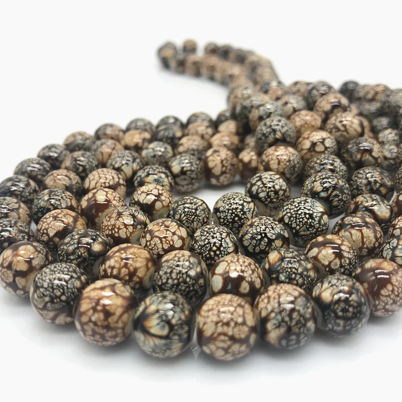 

Wholesale 6 8 10 mm Glass Loose Spacer Charm Beads Pattern Making Bracelet Necklace Jewelry #04